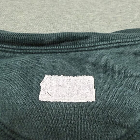 Vtg University of Denver Gear For Sports Cotton 90s Green Sweatshirt XXL Boxy - Picture 8 of 8